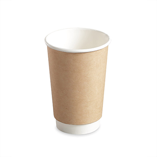 Double Wall Insulated Paper Cup - 16oz