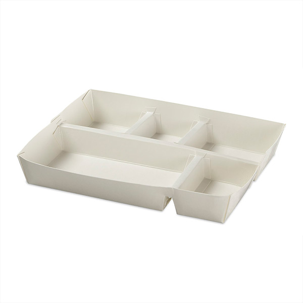 5 Compartment Paper Food Tray