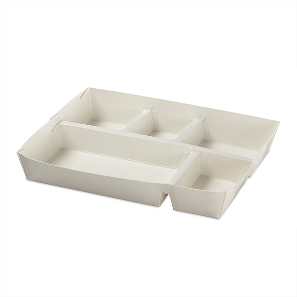 5 Compartment Paper Food Tray : Huang Guan, Superb Compartment Food Tray  Supplier