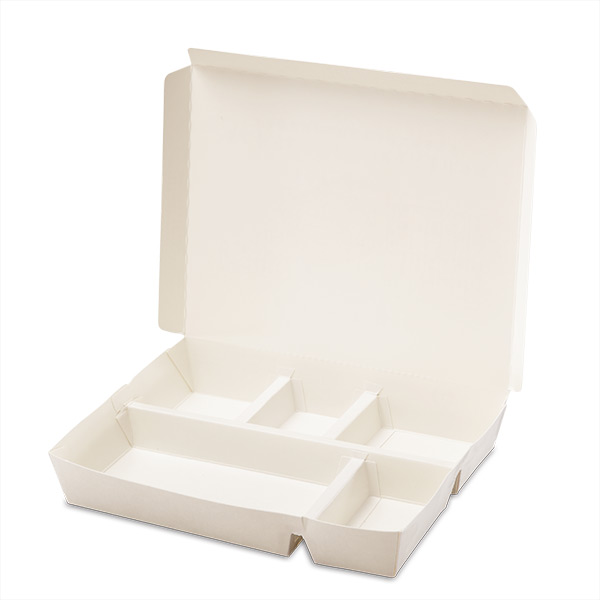 5 Compartment Paper Lunch Box (Large)